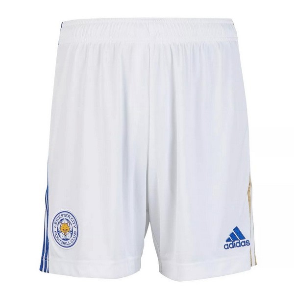Pantalones Leicester City Segunda Equipación 2020-2021 Blanco